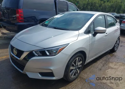 2022 Nissan Versa 1.6 Sv Xtronic Cvt from USA, damaged, VIN 3N1CN8EV5NL862984